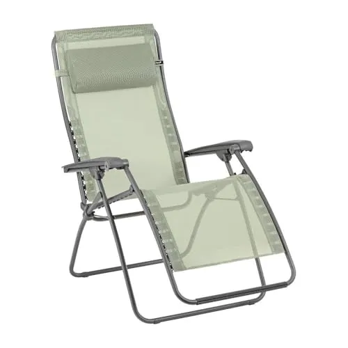 Lafuma MOBILIER Relaxsessel Zero Gravity RSXA Clip - Klappbarer Liegestuhl für Garten - Klappbarer Liegestuhl mit Zero-Gravity-Position für optimale Entspannung. Strapazierfähiges Batyline®-Gewebe und ergonomische Armlehnen machen ihn ideal für Terrasse und Garten.