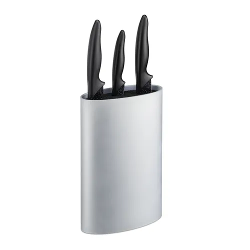 Messerblock Messerhalter Messerständer Messerorganizer oval flexibel