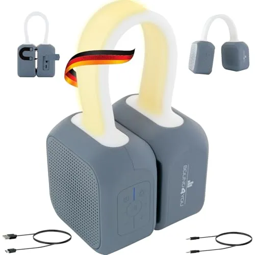 SCHWAIGER 661699 Bluetooth Lautsprecher in grau von Schwaiger