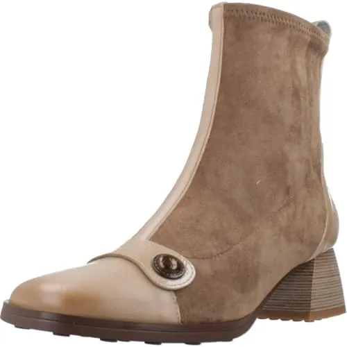 Hispanitas Stiefeletten 39729 in Beige, Größe 39 - Wanderschuhe in stilvollem Beige, ideal für komfortable Ausflüge. Hochwertige Verarbeitung und modisches Design für einen trendigen Look.