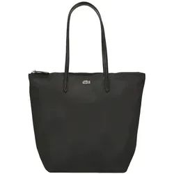 Lacoste L.12.12 Concept Vertical Shopping Bag - Stylische Handtasche mit geräumigem Hauptfach und zusätzlichem Netz-Zipperfach für Ordnung. Ideal für den Alltag, robustes PVC-Material und praktische lange Griffe.