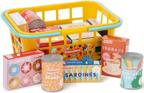 Spielzeug-Einkaufswagen mit Zubehör für Kinder Haushaltsgeräte 3+