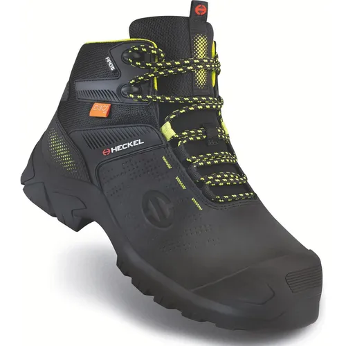 Heckel MACCROSSROAD 3.0 S3 HIGH META 6735338 Sicherheitsstiefel - Arbeitsschutz mit S3-Zertifizierung, optimaler Schutz vor herabfallenden Gegenständen und rutschfestem Profil für sicheres Arbeiten.