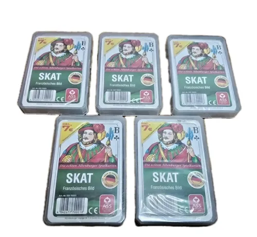 10er Pack Skat französisches Blatt – Ideal für Spieleabende