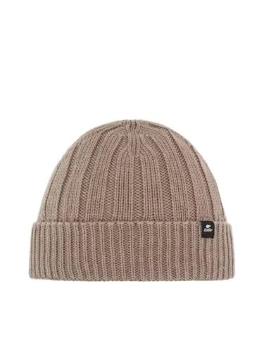 Eisbär Mütze Damen Ayo Beige - Merino Beanie für Frauen - mit Fleece Wintermütze schützt vor Kälte und Wind - Fisherman Beanie Docker Trawler Haube aus Österreich