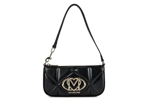 Love Moschino Schultertasche 25 cm schwarz TAS081830 - Erlebe stilvolle Eleganz mit der Love Moschino Schultertasche. Sie bietet viel Stauraum und einen praktischen Reißverschluss. Das strapazierfähige Material sorgt für Langlebigkeit und Pflegeleichtigkeit. Ideal für den täglichen Gebrauch!