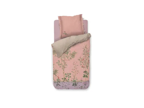 PiP Studio Fata Morgana Bettwäsche pink 135x200cm in pink von Pip Studio