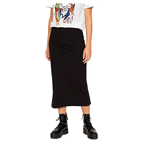 PIECES Pckylie Mw Midi Skirt Noos Bc