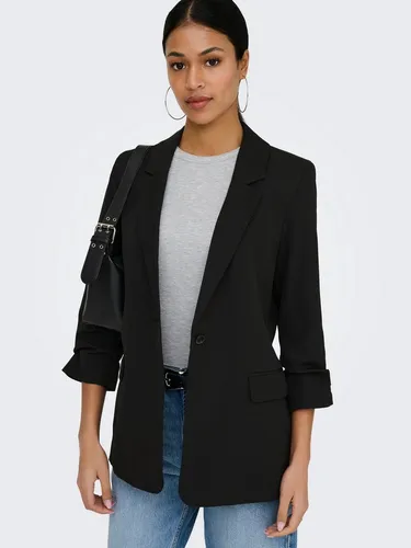 JdY Jdyeliza 3/4 Blazer TLR - Eleganter 3/4 Blazer für Damen, ideal für modische Outfits. Mit fallendem Revers und normalem Schnitt für vielseitige Kombinationsmöglichkeiten.