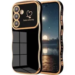 Handyhülle S25 Plus Silikon Samsung Galaxy S25 Plus Schwarz