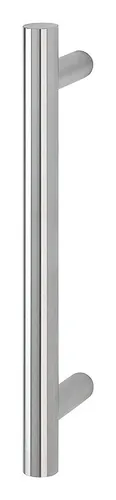 Hoppe Edelstahl-Bügelgriff E5011 - 400 mm, gerade Stangenform - Türsicherung mit hochwertigem Edelstahl, ideal für moderne Türen und optimale Handhabung.