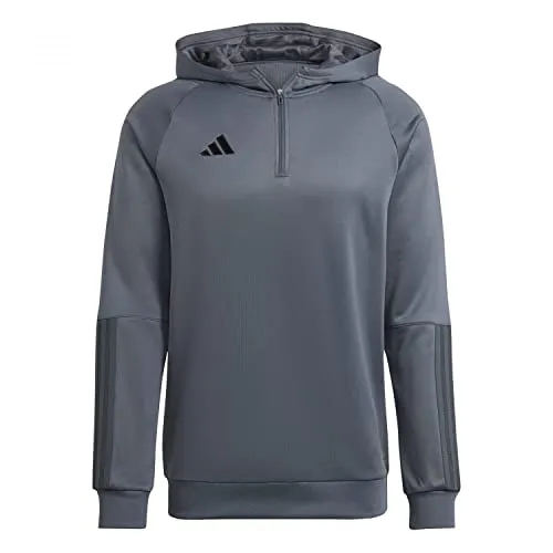 adidas Mens Hooded Track Top Tiro 23 Competition Hoodie, Team Onix, HU1347, XL