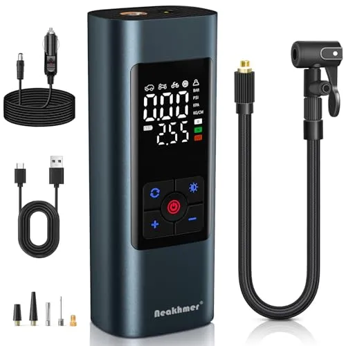 Neakhmer Mini Kompressor Akku Luftpumpe 150PSI