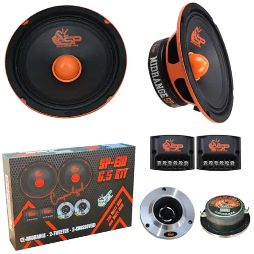 Produktbild SP Audio SP-EM6.5 KIT, 1 kit 2-Wege-Lautsprecherset 16,5 cm 165 mm 6,5