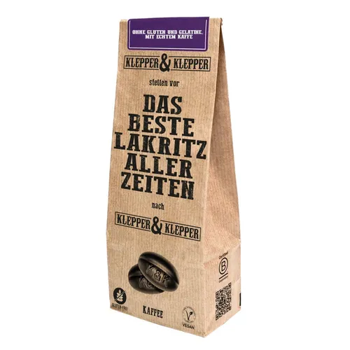 Klepper & Klepper Lakritz Kaffee 200g in braun von Klepper & Klepper