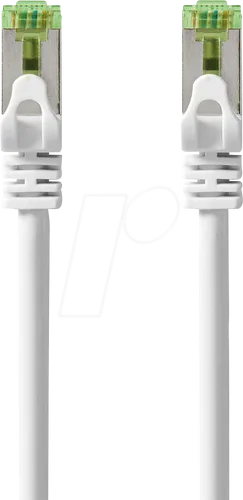 N CCGB85420WT50 - 5 m Patchkabel - Cat.7-Rohkabel weiß