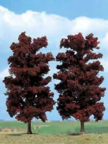 Busch 6958 2 Rotbuchen Laubbaum Baum Rotbuche 15 cm H0 Neu