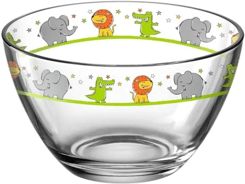 LEONARDO Kinderschale BAMBINI, Set mit 6 Tiermotiven von LEONARDO