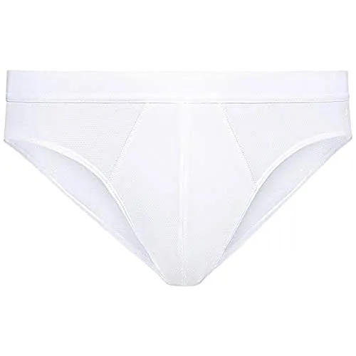 Odlo Herren Unterhose Active F-Dry Light | Weiß | M | Sportunterhose | Funktionsunterwäsche | Funktionshose