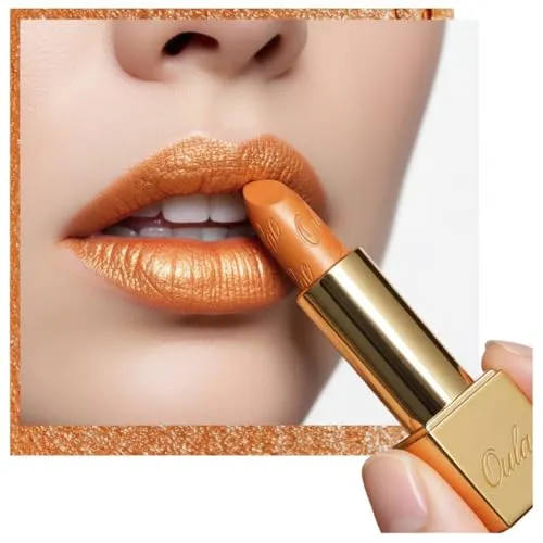 OULAC Lippenstift Metallic Glanz Finish