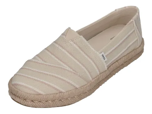 TOMS ALPARGATA ROPE 2.0 Espadrille Natural Woven Stripes von TOMS