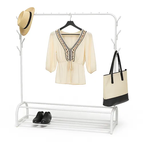 Kleiderständer Garderobenständer Kleiderstange Garderobe Jackenständer Ablagen