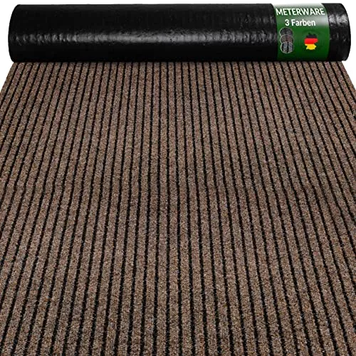 ANRO Schmutzfangmatte Mischa 240x100cm in braun von ANRO