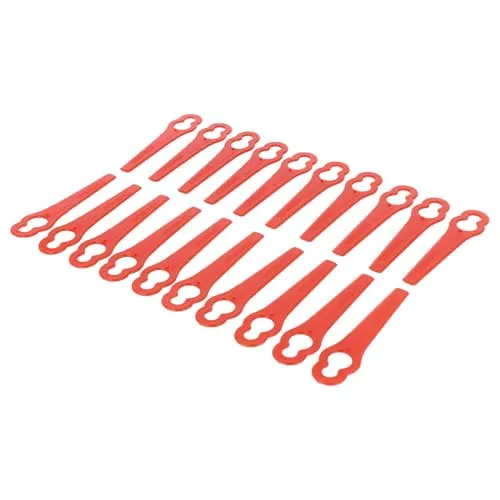 vhbw 20x Ersatz-Messer kompatibel mit Einhell GE-CT 18 L, GC-BG-CT 18/1 Li, GC-CT 18/24 Li P Rasentrimmer