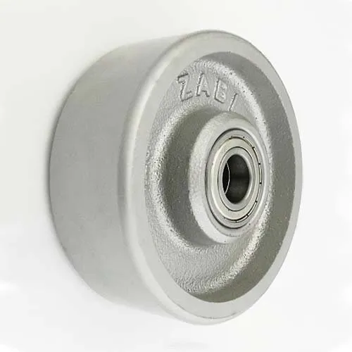 Zabi Schwerlasträder aus Gusseisen d=125mm Tragfähigkeit 800kg