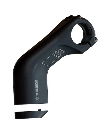 Chiba Unisex Alpha SDS Lenker-Vorbauten – Schwarz, 95mm/35° - Lenkkopferweiterungen aus hochwertigem Aluminium, ideal für Fahrräder und E-Bikes, für eine verbesserte Fahrposition und Komfort.