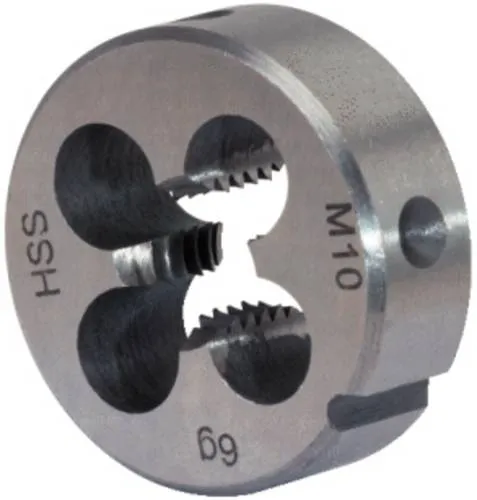 KS Tools 332.0011 HSS Co Schneideisen M, M16x2 - Runde Schneideisen, präzise HSS Co Qualität für saubere Gewinde und hohe Langlebigkeit