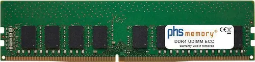 PHS-memory 16GB RAM Speicher passend für Supermicro MicroBlade MBI-310T-4C2 DDR4 UDIMM ECC 3200MHz PC4-25600-E (SP396260)