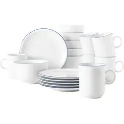 Seltmann Weiden Compact Blaurand Frühstücks-Set 18-teilig