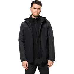 Jack Wolfskin Herren Taubenberg 3in1 Jkt M - Vielseitige 3-in-1-Jacke - Doppeljacken & Multifunktionsjacken für Herren, wasserdicht, winddicht und atmungsaktiv - ideal für jedes Wetter.
