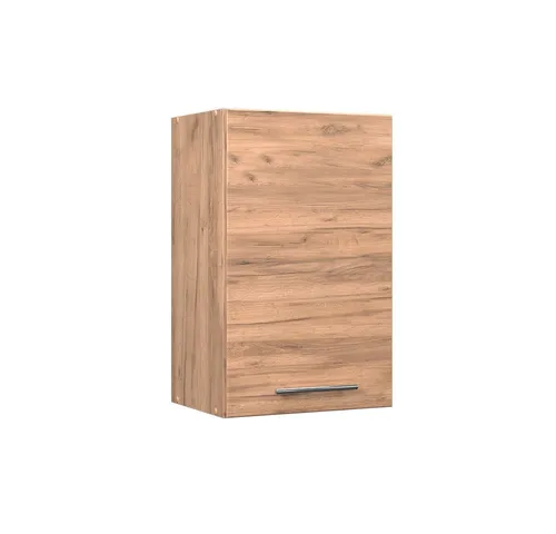 Vicco Hängeschrank Fame-Line, Goldkraft Eiche, 45 cm - Hängeschrank für die Küche mit robusten MDF-Fronten und Soft-Close-Scharnieren. Anpassbare Module für flexiblen Stauraum, ideal für Töpfe, Pfannen oder Gewürze.