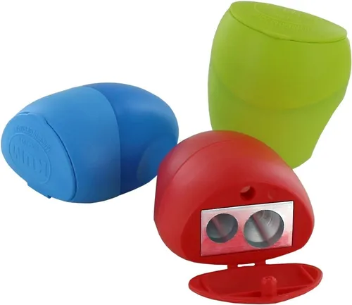 KUM Anspitzer Spitzdose Pencil-Pal M1 farbig sortiert (20 Stück)