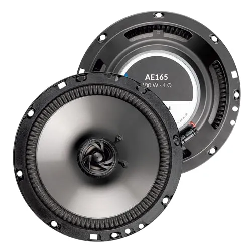AXTON AE165 – 16,5 cm 2-Wege Koaxial System - Car-HiFi-Lautsprecher mit 100 Watt Musikbelastbarkeit und präziser Klangwiedergabe, ideal für Front- oder Heck-Einbau in Fahrzeugen und Wohnmobilen.