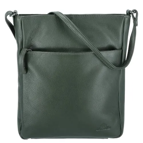 The Skandinavian Brand Lady Bag Washed Nappa grün : grün-40 Farbsortierung: grün-40