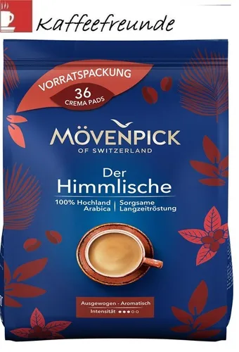 Mövenpick Der Himmlische Kaffeepads für Senseo 36