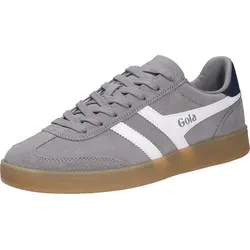 Gola Sneaker Viper (Wildleder) 2025 zementgrau/weiss/navyblau Herren Größe 45 (12) - Sneaker im 80er-Jahre-Design, inspiriert vom lässigen Terrassenstil der 70er Jahre. Ideal für trendbewusste Herren, die Komfort und Stil suchen.