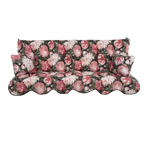 Auflagen-Set für Hollywoodschaukel 180 cm Sitzauflagen Gartenkissen Minorca