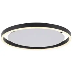 Just Light 15391-13 LED-Deckenleuchte - Moderne anthrazitfarbene Deckenleuchte mit dimmbarer LED-Technologie (100%-50%-12%), ideal für individuelle Lichtgestaltung in jedem Raum.