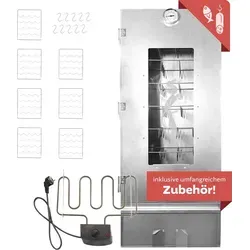 Räucherofen XL 110 cm mit Heizspirale und Zubehör