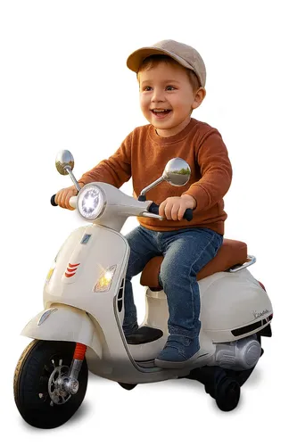 Jamara Elektro-Kinderroller Ride-on Vespa GTS 125