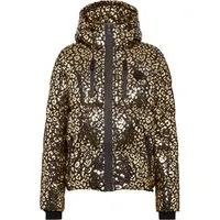 Leopard Kapuzenjacke – Wattiert & Isolierend - Wattierte Kapuzenjacke für das Training nach dem Sport. Warm, leicht und schützend mit praktischem wasserdichtem Reißverschluss. Perfekt für aktive Tage!