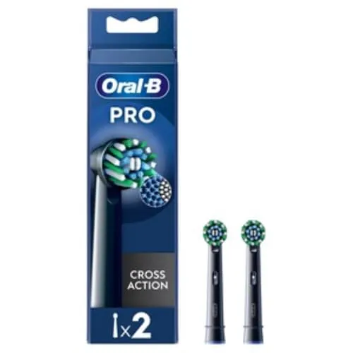 Oral-B Cross Action Zahnbürstenkopf Black Edition