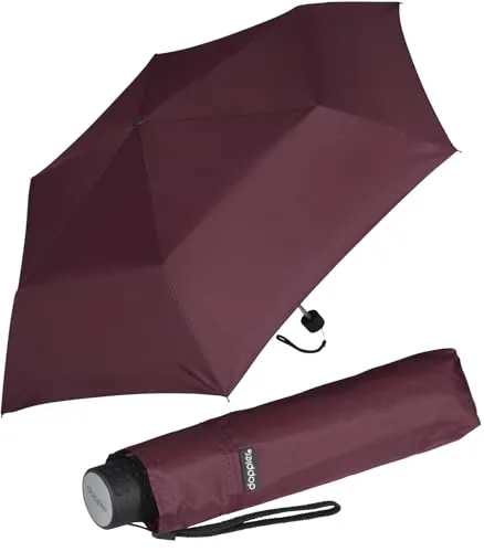 Doppler Mini Taschenschirm Havanna UV-Schutz Sun