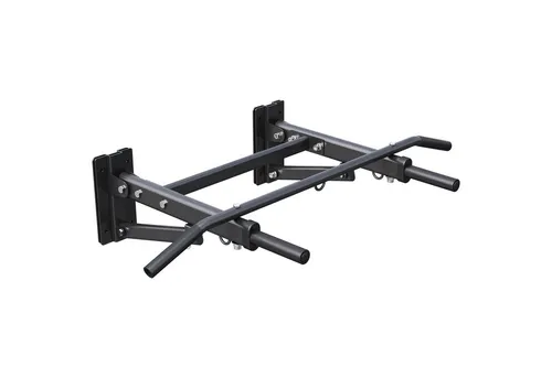 GORILLA SPORTS Klimmzugstange 4in1 - Klappbar mit Boxsack-Halterung - Klimmzugstange für Wandmontage, platzsparend und extrem belastbar bis 300 kg. Ideal für vielseitige Workouts mit rutschfesten, ergonomischen Griffen.