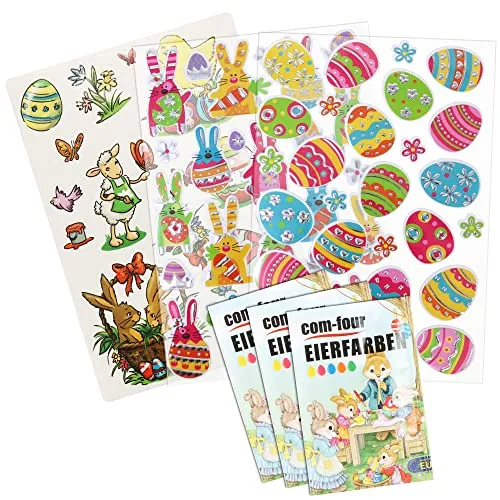 Ostereier-Färbe-Sets von COM-FOUR