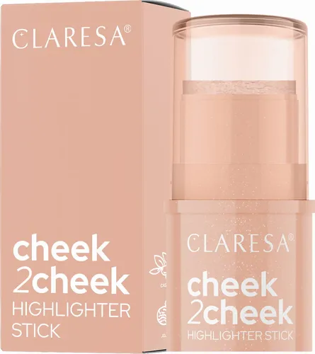 Produktbild Claresa Highlighter Stick Wange 2 Wange 1 Perlglanz